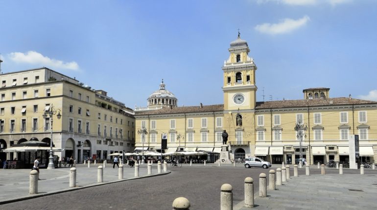 Una foto del centro di Parma