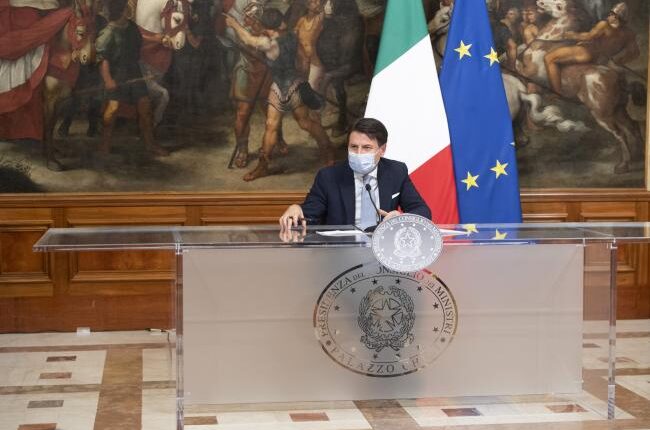 Conferenza Stampa Presidente Conte 4 novembre